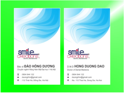 In Card visit In Card visit