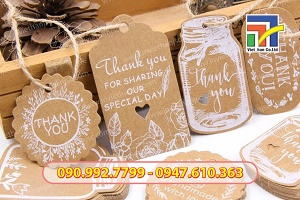 Th&agrave;nh phẩm thẻ b&agrave;i thẻ treo in ấn sắc n&eacute;t tại In Việt H&agrave;n