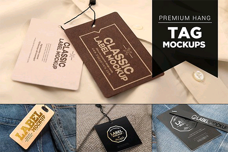In thẻ bài, hangtag, sticker đẹp In thẻ treo nhãn mác quần áo